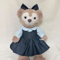 シェリーメイ ハンドメイド コスチューム デニム ワンピース リボン ブラウス