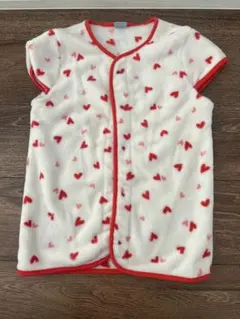 キッズ服　スリーパー　サイズ130cm ハート柄