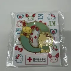 ハローキティ 日本赤十字社 献血 ピンバッジのサムネイル