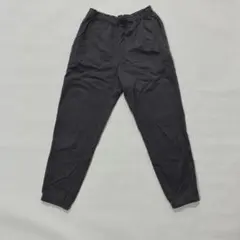 水通しのみ★GU KIDSコットンスウェットジョガーパンツ ダークグレー 140のサムネイル
