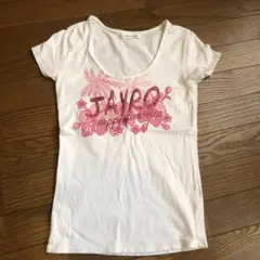 JAYRO 半袖Tシャツ ホワイト Mサイズ　ラメのサムネイル