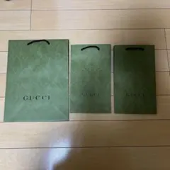 紙袋 GUCCI 2枚売り