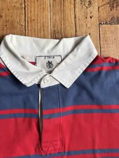 j.crew 古着　90s ラガーシャツ Lサイズ