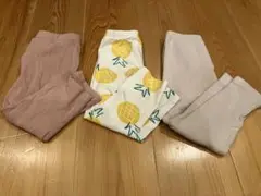 保育園　パンツ 3点セット