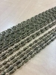 ハンドメイド　チェーン　アンティークゴールド