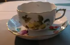 ヘレンド ミルフルール ちらし小花 オリエンタルカップ＆ソーサー 一客 