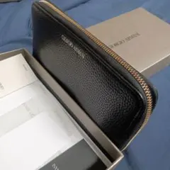 Giorgio Armani ブラック 長財布のサムネイル