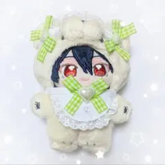 ❤︎いつぬい用ヘッドリボン＆スタイ 赤x黒 ぬい服❤︎ - メルカリ