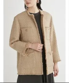 2025年最新】milaowen金釦サマーツイードジャケットの人気アイテム