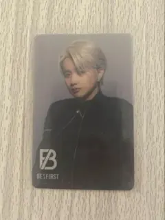 BE:FIRST Mainstream 特典　クリアトレカ　ジュノン