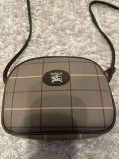 【美品】Burberry バーバリー チェック柄 ショルダーバッグ
