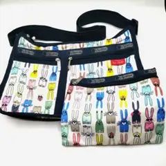美品　LeSportsac ×ピーターイェンセン・コラボ・バッグとポーチ