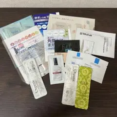 スキンケア、メイク、ヘアケアサンプルセット