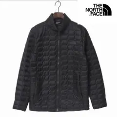 【希少】ザノースフェイス サーモボール 中綿ジャケット 軽量 保温 黒 S/P