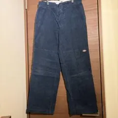 ディッキーズ dickies ダブルニー　コーデュロイ　34 ネイビー ディッキーズ dickies ダブルニー コーデュロイ 34 ネイビー - メルカリ