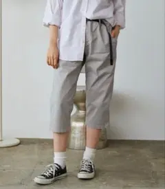 GRAMICCI グレー ワイドパンツ M