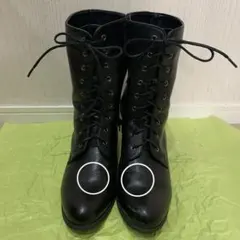 編み上げブーツ 24cm Ｌサイズ