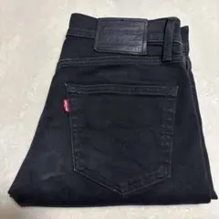 ブラックデニム ダメージ