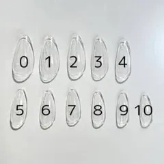 計測用 ネイルチップ アーモンド