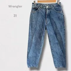 【Wrangler】デニムパンツ テーパード ジーンズ アメカジ 日本製 31のサムネイル