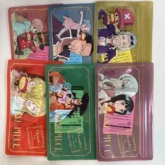 6種セット オリジナルジッパーバッグ 「ワンピース×Ghan…