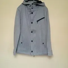 NICOLE CLUB FOR MEN ジャケットグレー フード付き【美品】50のサムネイル