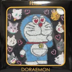 【新品未使用】フェイラー ハンカチ ドラえもん ラブリーキャッツ ケース無し