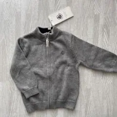 新品☆未使用　PETIT BATEAU ニット カーディガン　アウター　74cm