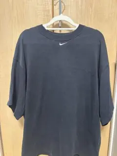 Nike ナイキ y2k テック 刺繍ロゴ センターロゴ Tシャツ