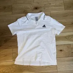 adidas ホワイト ポロシャツ L
