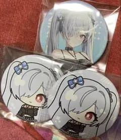 ローソン 勝利の女神 NIKKE シンデレラ 缶バッジ 3点