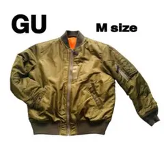 古着　GU MA-1フライトジャケット　ジャンパー　アウター　中綿　メンズM