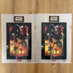 【非売品】スターウォーズ エピソード1 クリアファイル 2枚セット