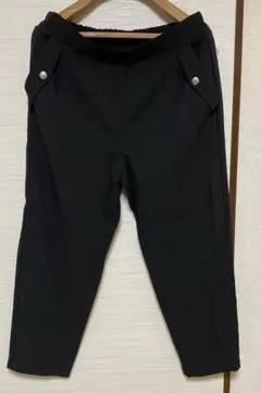 しまむら hina style 飾りボタン ストレートパンツ4L新品タグ付き