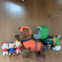 パウ・パトロールぬいぐるみセット