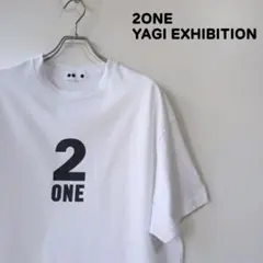 2ONE × yagi exhibition　プリントTシャツ　オカモトレイジ