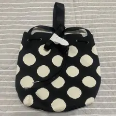 T's collection ドット ハンド バッグ