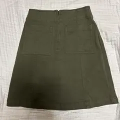 カーキ タイトスカート Mサイズのサムネイル