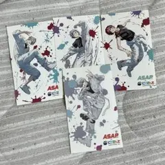 にじさんじ ASAPコラボ ステッカーセット ローレン 不破湊 甲斐田晴 葛葉