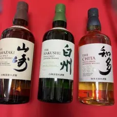 富士山ウイスキー2本、Aoウイスキー3本、Dewar'sウイスキー1本 - メルカリ