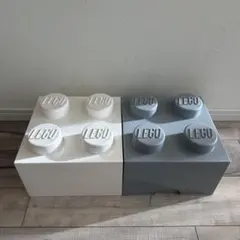 LEGO 収納ボックスセット ホワイト・グレー