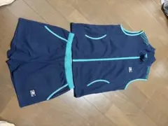 STC ネイビー ターコイズ セットアップ Lサイズ