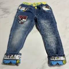 ミッキーマウス デニムパンツ 110センチ