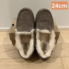 ⭐️オススメ⭐️UGG モカシン アンスレー 24cm モカ 箱付き 大特価❤️