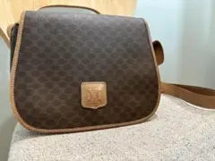 【美品】CELINE マカダムモノグラムショルダー
