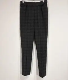 エスプリミュール【M】スラックスパンツ チェック柄 カジュアル