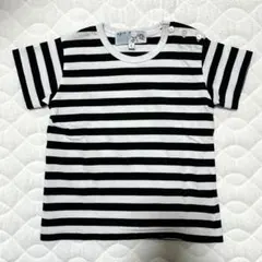 agnès b. キッズ ボーダー半袖Tシャツ 85〜95cm 美品