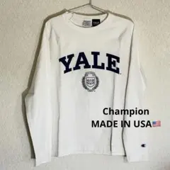 【美品】USA製 チャンピオン T1011 YALE 長袖 Champion