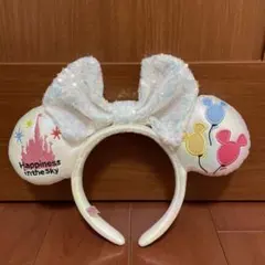 ディズニーカチューシャ　ミニーカチューシャ　40周年