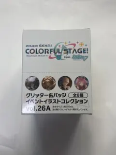 プロセカ　グリッター缶バッジ　26A BOX 未開封